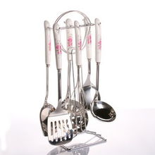 韓式設計，品質(zhì)廚房 不銹鋼陶瓷廚具七件套全面解析